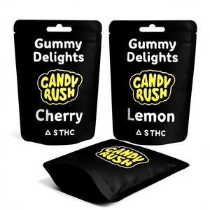 Venta al por mayor logotipo impreso 3,5G 7G bolsa de dulces de alimentos a prueba de olores resellable papel de aluminio con cierre de cremallera langosta 3,5 PAQUETE DE BOLSAS DE Mylar - Product Image 1