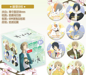 เข็มกลัดโลหะขนาด 58 มม. ลายการ์ตูนจิ๋ว บาจิ ปีศาจ คิเมทสึ ไคเซ็น โกคู ลูฟี่ โคนัน มิกุ ไฮคิว คาปิบารา ของขวัญในกล่อง อนิเมะ - Product Image 6