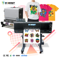 Imprimante DTF à haute vitesse à 2 têtes I3200, 60 cm, impression directe sur film PET, machine d'impression textile