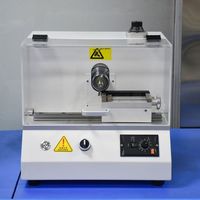 Máquina de corte de muestras eléctrica con control de velocidad y profundidad ajustables para ensayos de impacto y prueba de corte por muesca