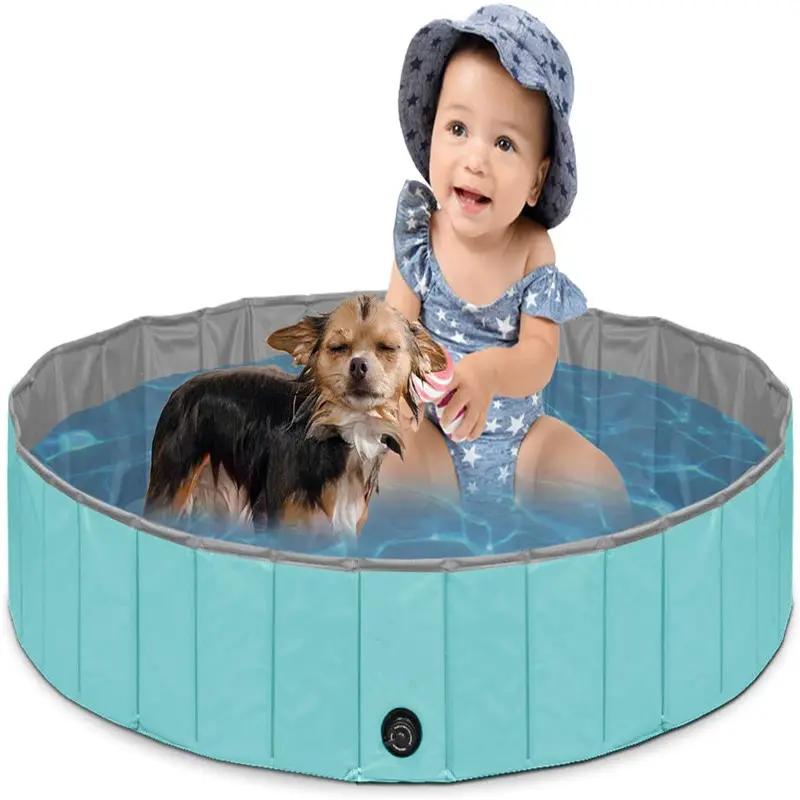 Piscina gigante de borracha para cachorro e gato, para venda, passos em fibra de vidro, hidroterapia, piscina banheira de cachorro