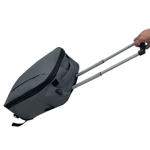 बोर्डिंग व्यापार एयरलाइन बंधनेवाला Foldable रोलिंग सामान पर ले जाने यात्रा ट्राली यात्रा सामान बैग - Product Image 6