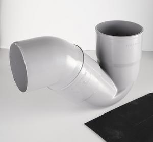 Conector de PVC tipo P SWR – Accesorios Comunes Selfit y Ringfit para Fontanería Residencial, Comercial e Industrial - Product Image 4