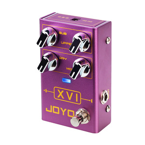 Pédale d'effet de guitare JOYO R-13 Octave en alliage d'aluminium 240g, pédale monophonique avec fonction de réglage indépendant des octaves hautes/basses - Product Image 1