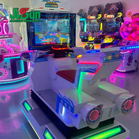 Simulateur de course automobile en métal et plastique 2025 avec siège, console de jeu Super Boat, machine de jeu à pièces, détection de mouvement