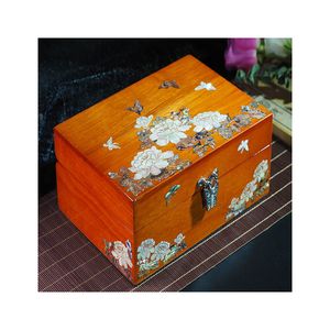 Intangible Cultural Heritage Lacquerware Silk Luxury Bracelet Jewelry Box