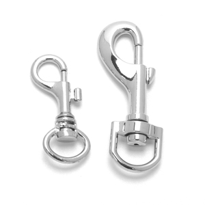 高品質亜鉛合金金属フックロブスタークローフック<span class=keywords><strong>D</strong></span>リングキーリングストラップアクセサリー - Product Image 4