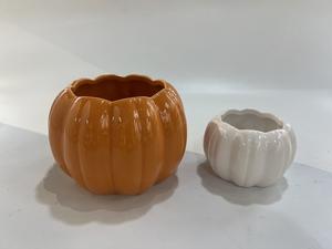Maceta de cerámica para flores de calabaza de Halloween, Mini macetas <span class=keywords><strong>suculentas</strong></span> de Cactus de calabaza, macetas decorativas <span class=keywords><strong>suculentas</strong></span> - Product Image 4