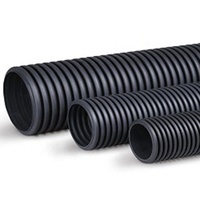 Tuyau en PEX-AL-PEX à double paroi en plastique noir HDPE pour l'eau