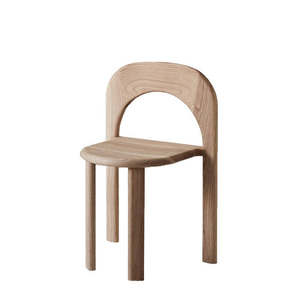 सर्वश्रेष्ठ गुणवत्ता वाली आधुनिक प्राकृतिक टेक लकड़ी के आउटडोर डाइनिंग चेयर स्टकिंग रेस्तरां विला के लिए लिविंग रूम सॉफ्ट सुविधा - Product Image 4