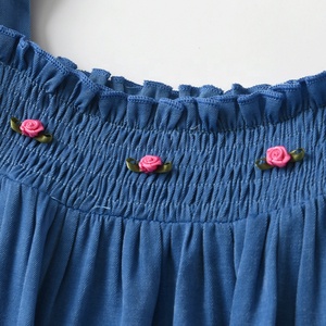 Conjunto de Dos Piezas para Bebés Niñas, Verano, Manga Corta, Romper Triangular, Estilo Princesa, con Diadema de Lazo - Product Image 3