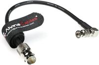 Câbles Alvin 12G Micro BNC Femelle-Femelle Adaptateur Haute Densité 4K UHD Câble Coaxial 75 Ohm Ultra-Souple 20cm Vidéo Blackmagic