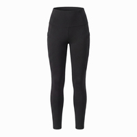 Leggings de yoga taille haute pour femmes grandes tailles, avec poche discrète à la taille pour la course, le yoga et le fitness, personnalisables