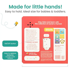Popular Nursery Rhyme Bedtime Audio Book para bebés Nullaby con tapa dura Art Paper Beautiful Music Sound Book Design - Product Image 3