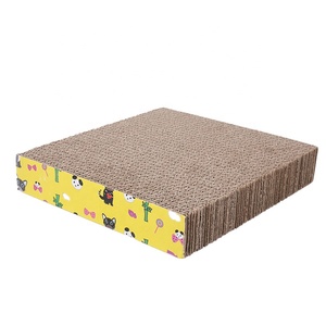 Rascador de cartón corrugado para gato, rascador personalizado de lujo, poste para rascar, muebles para gato <span class=keywords><strong>Simon</strong></span> - Product Image 3