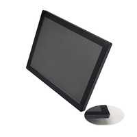 Monitor LCD Industrial de 15 Pulgadas con Pantalla Táctil Capacitiva, Retroiluminación LED, Ángulo de Visión de 178°, Interfaces VGA/USB, Marco Impermeable, Relación de Aspecto 4:3