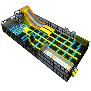 Hochwertiges Kinder-Trampolin, Bungee-Trampolin-Parkausrüstung, Bungee-Jump-Turm, Indoor-Trampolinpark für Kinder - Product Image 5