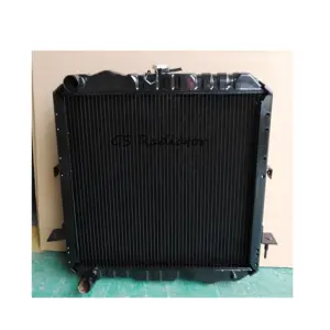 Manufacturer universal auto parts engine cooling brass copper truck radiator for isuzu 4HG1 NQR71 OEM 8973710110