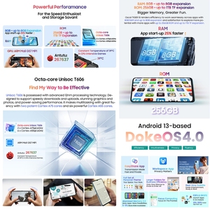 2024 ใหม่ 6.56 นิ้วBlackview Oscal <span class=keywords><strong>TIGER</strong></span> 10, 8GB + 256GB,Android 13 Unisoc UMS9230 T606 Octa Coreสูงสุด 1.6GHz,เครือข่าย: 4G,OTG - Product Image 6