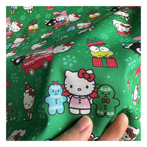 Các cửa hàng nhà máy phim hoạt hình thiết kế bán buôn 100% bông <span class=keywords><strong>poplin</strong></span> in vải sản phẩm phổ biến Trung Quốc bông <span class=keywords><strong>poplin</strong></span> cho quần áo - Product Image 4