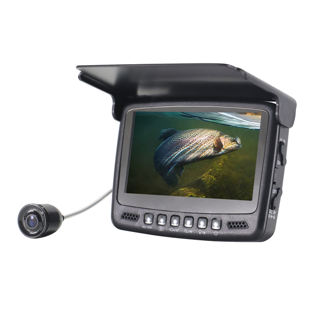 High Level Waterproof IP68 Underwater Fishing Camera with IR Light Inspected Fish Detector Temperature Detection Depth Detection