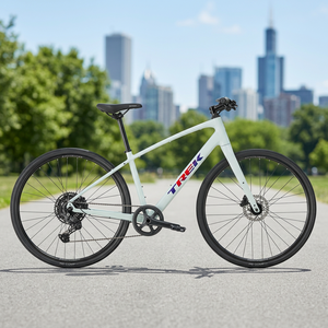 Vélo hybride 27,5 pouces, cadre en aluminium, frein à disque, 10 vitesses, fourche tout-terrain - Product Image 3