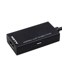 Câble vidéo graphique 1080P Micro USB vers HDTV, adaptateur convertisseur Mirco USB compatible avec Samsung