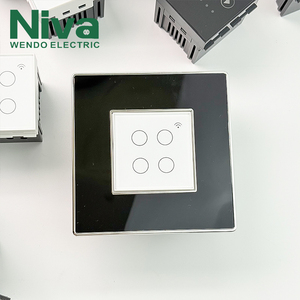 <span class=keywords><strong>Interruttore</strong></span> Smart Touch Niva con Pannello in Vetro, Controllo Remoto Wi-Fi, Interruttori Elettrici Modulari da Parete, Smart Home, Tipo UK 118 - Product Image 3