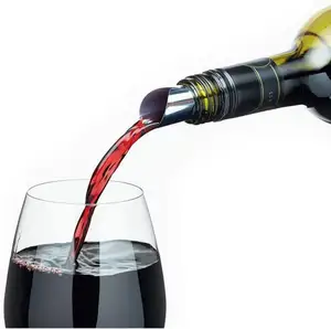 แผ่นปิดขวดไวน์แบบไม่หยด,อุปกรณ์เสริมไวน์ระดับพรีเมียมสำหรับสัตว์เลี้ยงของแท้