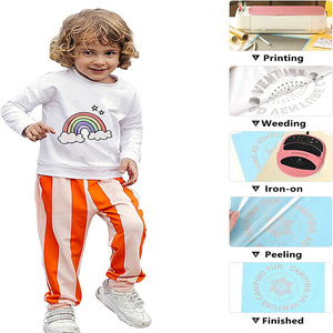 โรงงานผลิตไวนิล PU แบบยืดหยุ่น ติดง่าย สีสันสดใส สำหรับเสื้อผ้า - Product Image 3