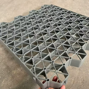 <span class=keywords><strong>Dalle</strong></span> Alvéolaire en PEHD Haute Résistance JNZ pour <span class=keywords><strong>Gazon</strong></span>, Grille de Pavage Interlock Diamant, Tapis de Plantation en Plastique pour Jardin, <span class=keywords><strong>Allée</strong></span> Moderne et Parking - Product Image 4