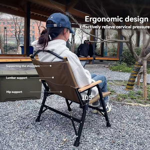 Silla Plegable Kemit de Diseño Moderno y Elegante, Silla de Camping Ligera de Aluminio para una Experiencia Estética al Aire Libre - Product Image 4