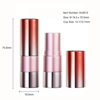 Jueshuho — Tube de rouge à lèvres en aluminium, moule personnalisé coloré, emballage cosmétique, conception populaire