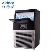 Machine à glaçons pour bar à smoothies, magasin de jus, confiserie, boissons mélangées, comptoir à glace pilée, machine à glaçons commerciale