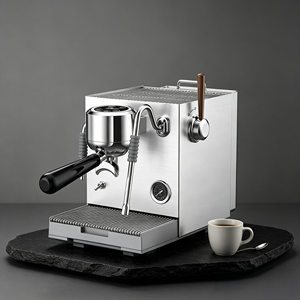 Machine à café expresso semi-automatique EM3801 19 bars avec pompe haute pression et mousseur à lait pour café et mousse de lait - Product Image 2
