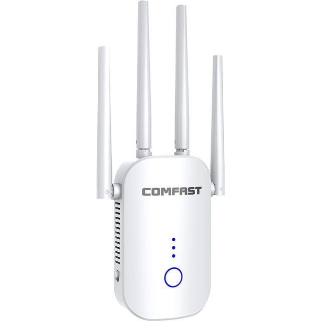 High Speed 5G COMFAST CF-WR758AC V3 Wireless Repeater 1200Mbps Long Range Dual Band Wifi Extender Strong Signal