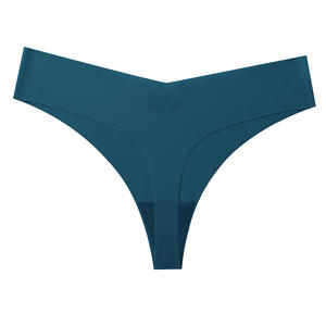 Tanga Mujer Cintura baja Sexy Traceless One Piece of Naked Ropa interior de secado rápido <span class=keywords><strong>Mujeres</strong></span> T Pantalones Ropa interior - Product Image 6