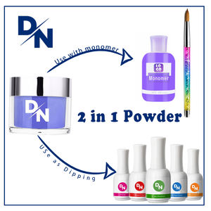 Polvo Acrílico Fluorescente 2 en 1 para Uñas, Polvo de Inmersión y Acrílico para Arte de Uñas, Polvo Acrílico Brillante de Neón - Product Image 4