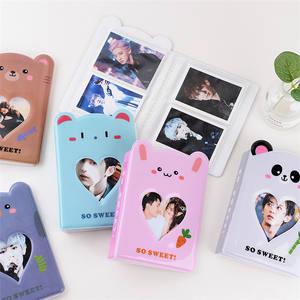 Dễ thương thu thập cuốn sách photocard Album Dễ thương Gấu thỏ chuột gấu trúc cú chim phim hoạt hình trang bìa - Product Image 3