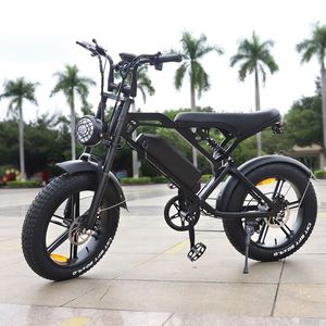 Eu Warehouse <b>Electric</b> Hybrid <b>Bike</b> Cheap <b>Electric</b> Fat Tire <b>Bike</b> Price Fat Tire Mountain Bicycle <b>Electric</b> Road <b>Bike</b> Steel 48V V20 - Product Image 3