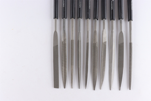 Oem ODM kim loại tay tập tin nhỏ phẳng nửa vòng tam giác thép tập tin hỗn hợp thép tập tin - Product Image 3