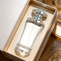 Botol Semprot Parfum Kaca Bening Kosong Kustom Berkualitas Tinggi Grosir 30ml 50ml 100ml untuk Kemasan Kosmetik