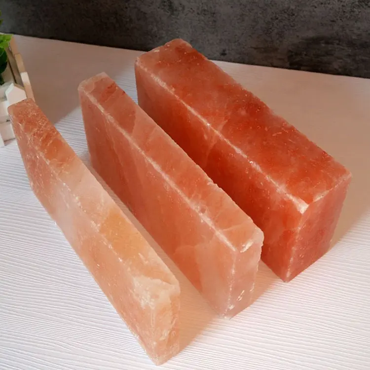 Himalayan Natural Pink Rock Salt Bricks Blocks Salt Tiles For Salt Room Spa Sauna For health
