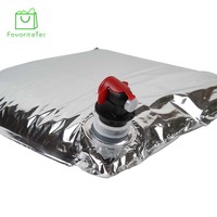 Sacs BIB de qualité alimentaire personnalisés avec valve en boîte pour vin, jus, liquide (3L-20L)