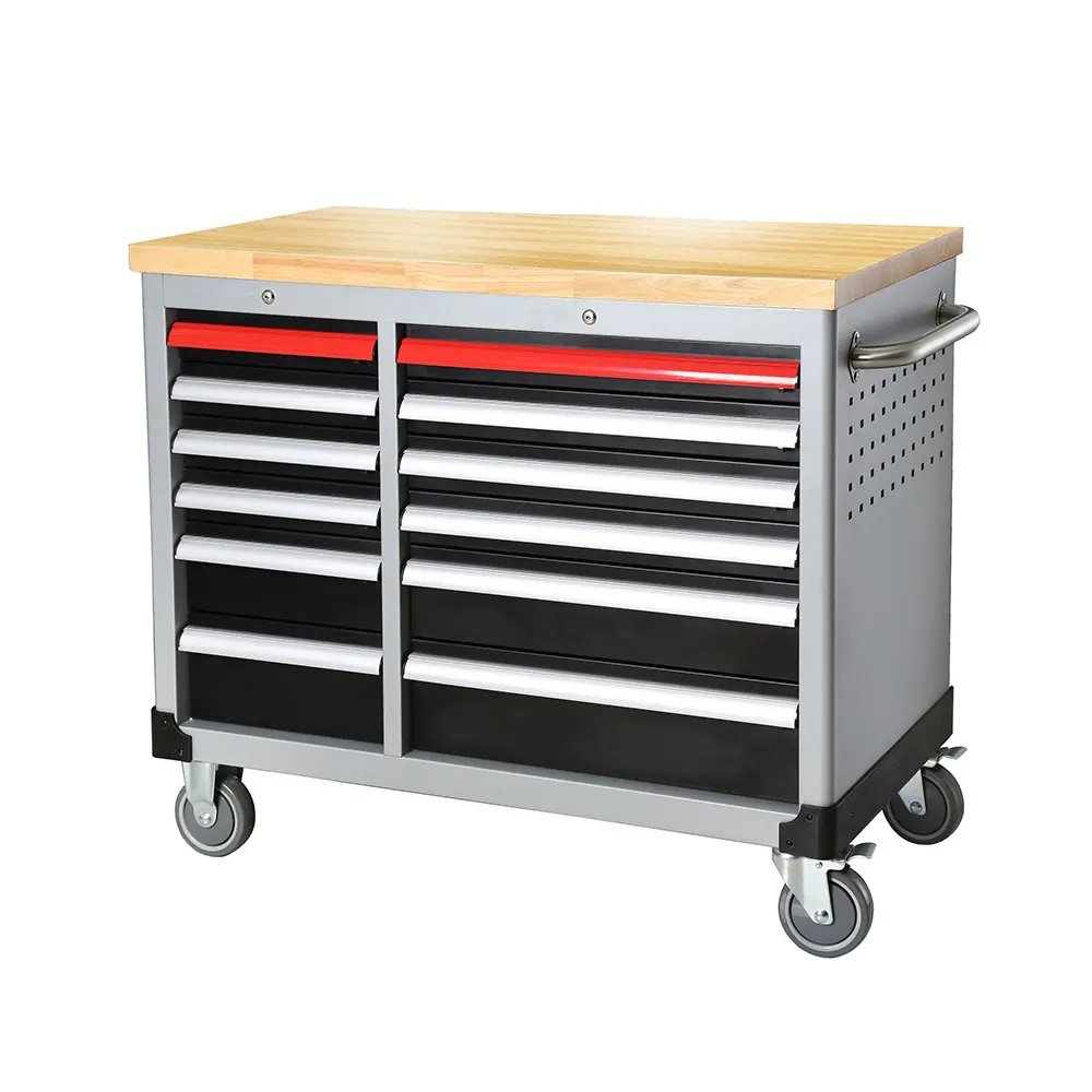 Winmax 42 inch tool boxes and storage auto tools garage cabinets with 12 drawers