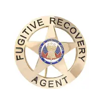 Personalized Metal Enamel Chaplain Deputy Sheriff Security Pin Badges