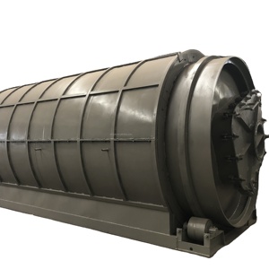Pollution-Free waste tire plastic pyrolysis plant