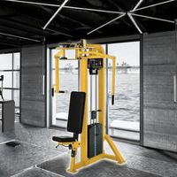 Machines de musculation professionnelles à usage commercial, couleur personnalisée, en acier, à charge par poulie, pour exercices de Deltédaux Posterioris et de Pectoraux (Hammer Rear Delt/Pec Fly)