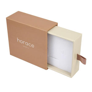 Coffrets cadeaux portefeuille de luxe personnalisés Emballage de boîte-cadeau coulissant, emballage de bijoux cadeau d'impression protégé contre les UV --- DH10128 - Product Image 1