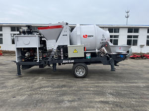 Diesel Engine <b>Concrete</b> Pump with Mixing Cement <b>Concrete</b> Conveyor <b>Machine</b> Cement Mixer Pump for Building Project - Product Image 5